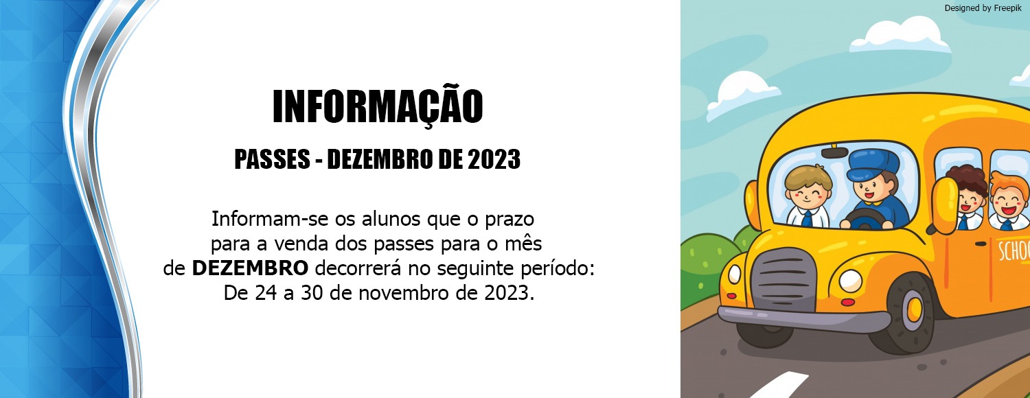 Informação - Passes - dezembro 2023