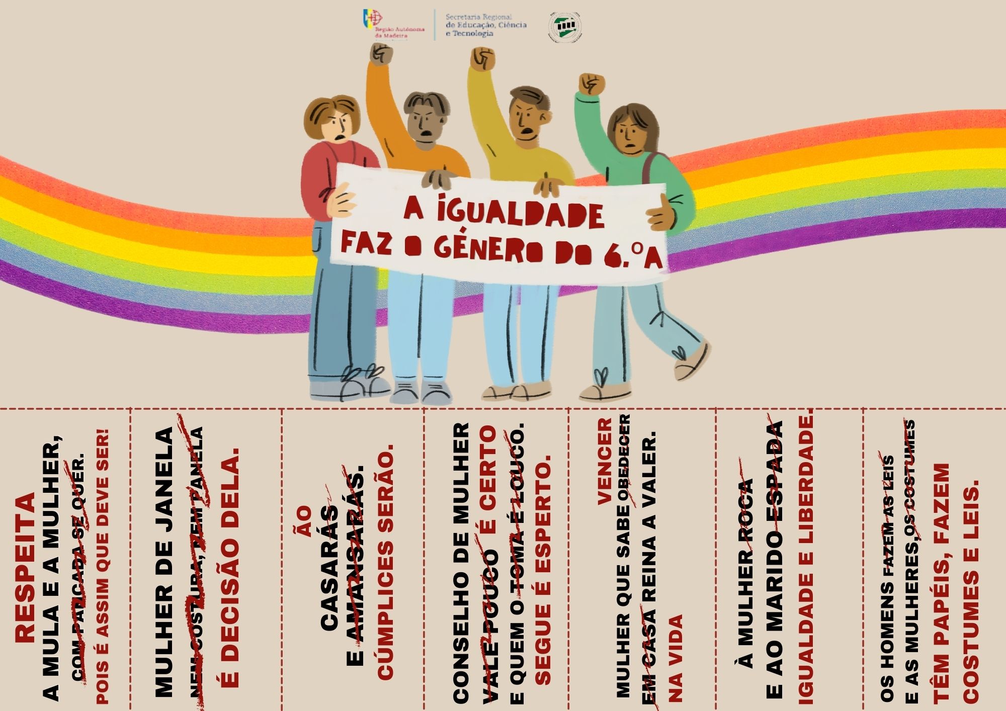 A igualdade faz o nosso género!