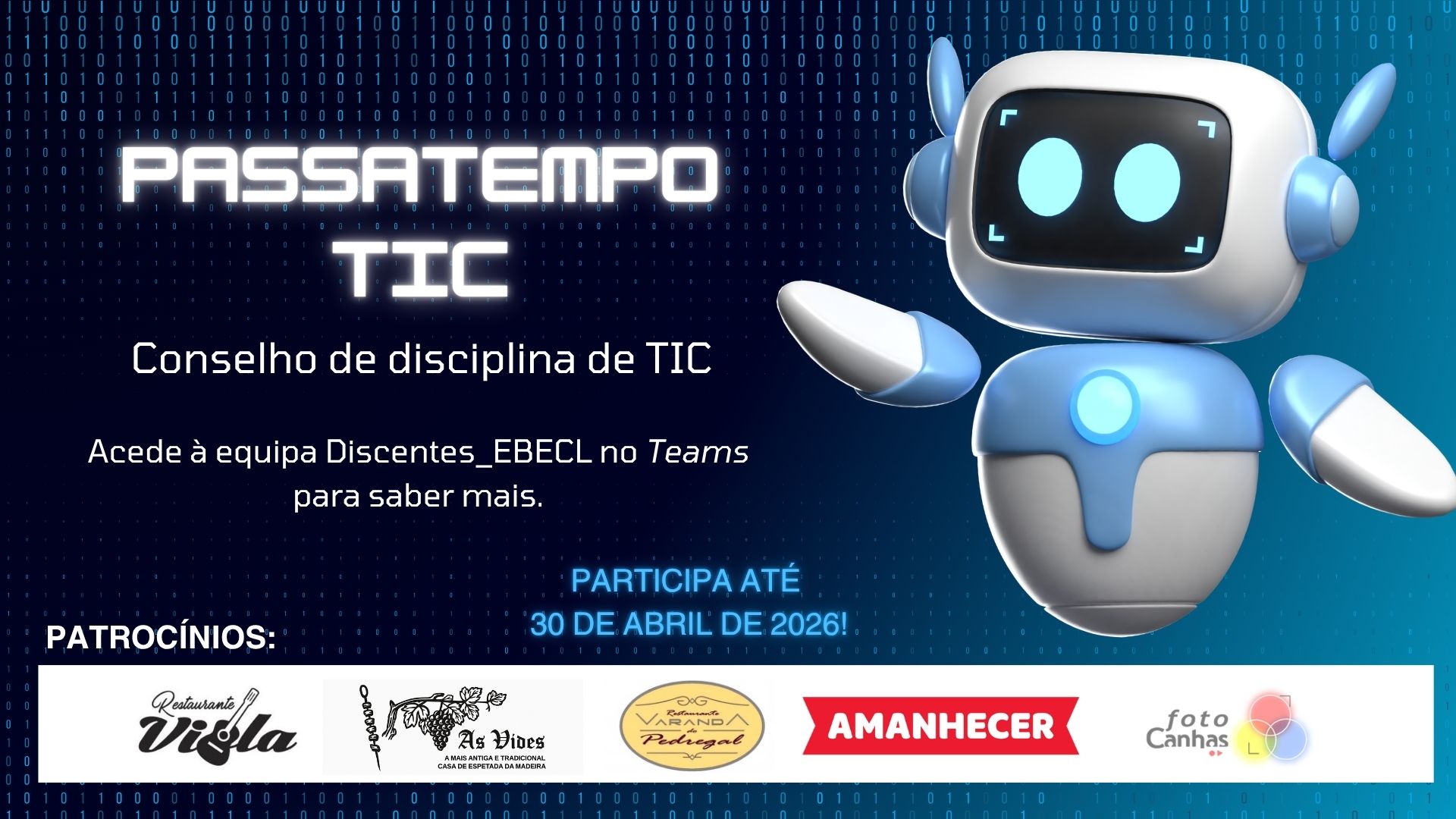 Passatempo TIC 2026 - 2.º Semestre
