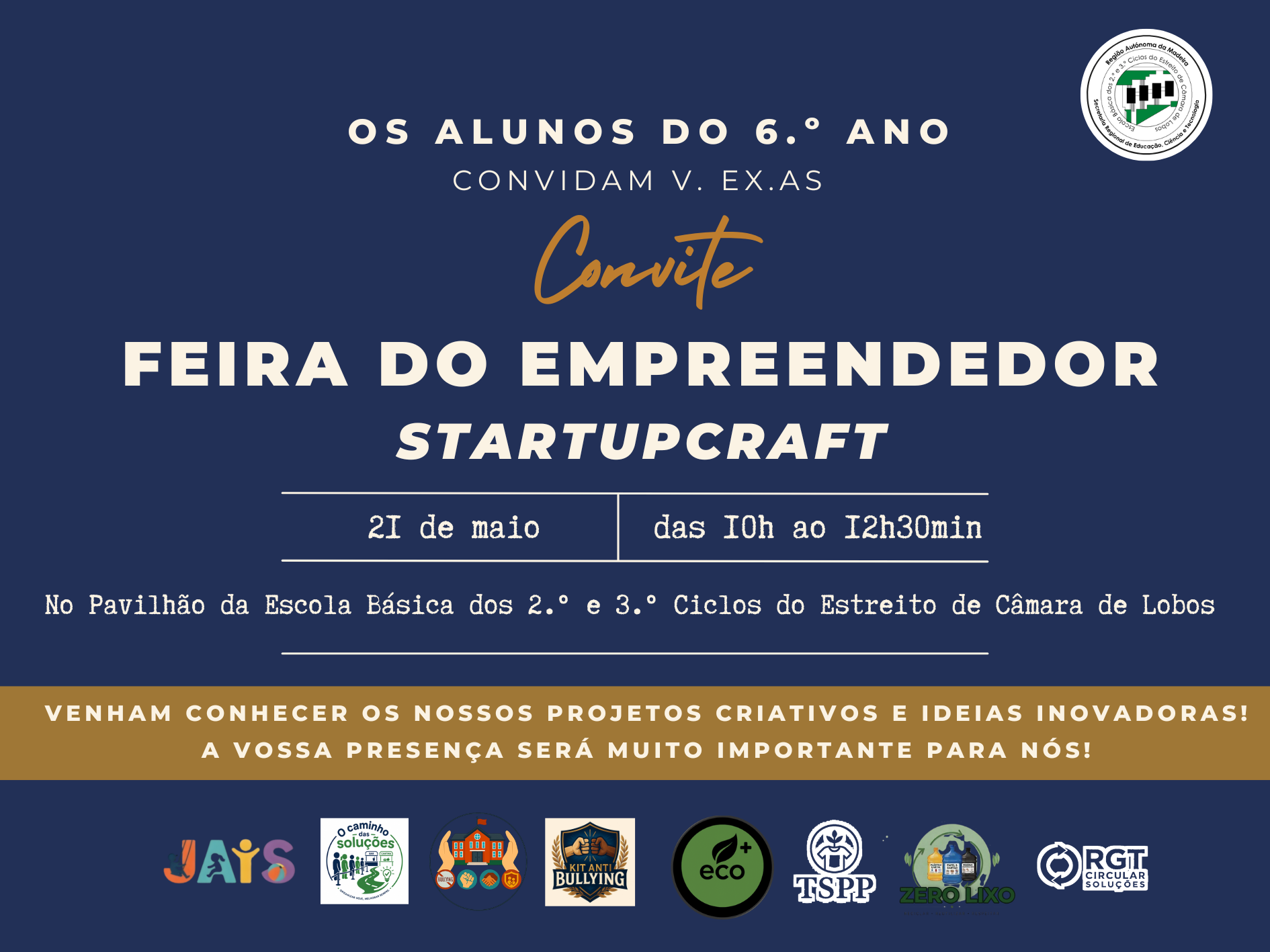 Feira do Empreendedor “StartUpCrafT”.