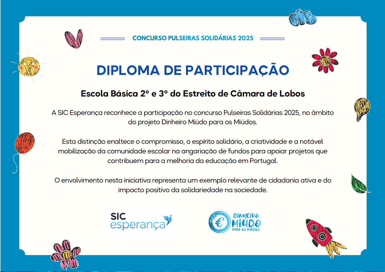 Concurso Pulseiras Solidárias 2025