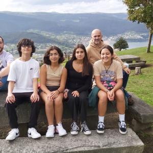 Intercâmbio de alunos da EBECL a Viveiro, Espanha